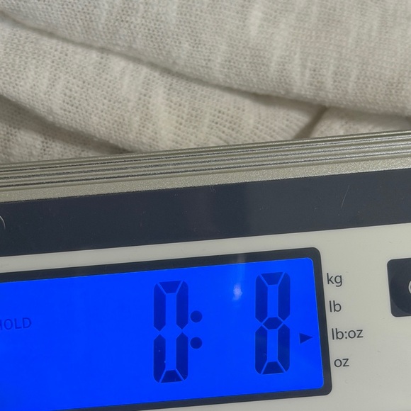 J. Jill XL White Linen Cotton Short Sleeve Open Front Knit Cardigan Sweater - Picture 9 of 10